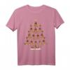 Lustiges Weihnachts-Terrier T-Shirt mit Weihnachtsbaum Design – Perfekt für Hundeliebhaber, Familien und Festliche Anlässe