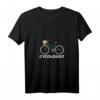 Damen Cycologist T-Shirt - Radfahren, Triathlon & Radmarathon Geschenk mit V-Ausschnitt für Fahrradliebhaberinnen