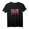 Damen Triathlon Geschenk - Triathlon T-Shirt für Frauen, Mädchen und Triathletinnen zum Geburtstag & Weihnachten
