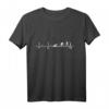 Triathlon Herzschlag T-Shirt – Sportliches Langarmshirt für Triathlon und Marathon Fans, perfektes Geschenk für Papa, Mama, Kinder und Läufer