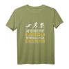 Triathlon Lustiges Spruch T-Shirt - Für Wettkämpfe, Geburtstag & Weihnachten | Swim Bike Run Design für Tri Harder