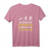 Triathlon Lustiges Spruch T-Shirt - Für Wettkämpfe, Geburtstag & Weihnachten | Swim Bike Run Design für Tri Harder