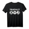 Bier Triathlet Beerpong Beerbong Flunkyball Festival T-Shirt – Das perfekte Teamoutfit für Festivals, Abschlussfahrten & Bierliebhaber