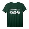 Bier Triathlet Beerpong Beerbong Flunkyball Festival T-Shirt – Das perfekte Teamoutfit für Festivals, Abschlussfahrten & Bierliebhaber