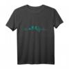 Geschenk für Triathlet Herzschlag Triathlon T-Shirt - Perfektes Motiv für Sportler zum Geburtstag, Weihnachten & Wettkampf