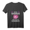 Damen Rhönrad Motiv Turnen Mädchen - Turn- und Rhönradfahren T-Shirt mit V-Ausschnitt, perfektes Geschenk für Turnerinnen und Akrobatinnen