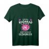 Damen Rhönrad Motiv Turnen Mädchen - Turn- und Rhönradfahren T-Shirt mit V-Ausschnitt, perfektes Geschenk für Turnerinnen und Akrobatinnen