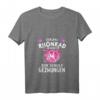 Damen Rhönrad Motiv Turnen Mädchen - Turn- und Rhönradfahren T-Shirt mit V-Ausschnitt, perfektes Geschenk für Turnerinnen und Akrobatinnen