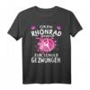 Rhönrad Motiv T-Shirt für Mädchen - Perfekt für Rhönradturnen, Turnen und Akrobatik, ideales Geschenk für Turnerin und Rhönrad-Fan