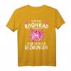 Rhönrad Motiv T-Shirt für Mädchen - Perfekt für Rhönradturnen, Turnen und Akrobatik, ideales Geschenk für Turnerin und Rhönrad-Fan