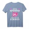 Rhönrad Motiv T-Shirt für Mädchen - Perfekt für Rhönradturnen, Turnen und Akrobatik, ideales Geschenk für Turnerin und Rhönrad-Fan
