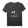 Damen Be Different - Süßes Eulen Fledermaus Spruch T-Shirt mit V-Ausschnitt für Freizeit, Party & Geschenkideen