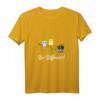 Damen Be Different - Süßes Eulen Fledermaus Spruch T-Shirt mit V-Ausschnitt für Freizeit, Party & Geschenkideen
