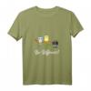 Damen Be Different - Süßes Eulen Fledermaus Spruch T-Shirt mit V-Ausschnitt für Freizeit, Party & Geschenkideen