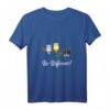 Damen Be Different - Süßes Eulen Fledermaus Spruch T-Shirt mit V-Ausschnitt für Freizeit, Party & Geschenkideen