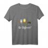 Damen Be Different - Süßes Eulen Fledermaus Spruch T-Shirt mit V-Ausschnitt für Freizeit, Party & Geschenkideen