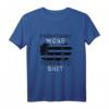 Funny Trump T-Shirt mit amerikanischer Flagge – Everything Woke Turns to Shit, Pro Trump Shirt, Humorvolles Patriotisches Shirt für Fans
