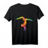 Buntes Motiv Turnen & Gymnastik Handstand T-Shirt – Perfektes Geschenk für Turnerinnen und Gymnastikfreunde