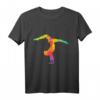 Buntes Motiv Turnen & Gymnastik Handstand T-Shirt – Perfektes Geschenk für Turnerinnen und Gymnastikfreunde