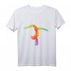 Buntes Motiv Turnen & Gymnastik Handstand T-Shirt – Perfektes Geschenk für Turnerinnen und Gymnastikfreunde