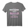 Rentnerin 2021 Legende verlässt das Gelände T-Shirt – Humorvolles Geschenk für den Ruhestand, Damen Rosa