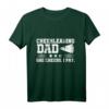 Cheerleading Papa T-Shirt - Ich spiele Cheerleader Turner Sport Design für Tänzer & Cheerleader, perfekt als Geschenk zu Weihnachten & Geburtstag