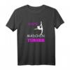 ECHTE MÄDCHEN TURNEN T-Shirt – Klassisch geschnittenes Sport- und Gymnastikshirt für Mädchen
