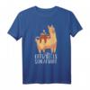 Süßes Lama mit Faultier – Offizielles Schlafshirt für angenehmes Schlafen, Träumen & Entspannung, ideales Geschenk für Tierliebhaber und Morgenmuffel