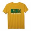 420 Give Me A Minute Hanf & Cannabis T-Shirt für Frauen - Coole Drogen Mode für Kiffer & Stoner