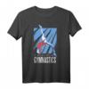 I Flip For Gymnastics - Turnerin Turnen Akrobatik Sport T-Shirt für Damen, ideal zum Training & Wettkampf