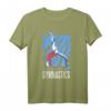 I Flip For Gymnastics - Turnerin Turnen Akrobatik Sport T-Shirt für Damen, ideal zum Training & Wettkampf