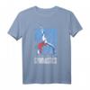 I Flip For Gymnastics - Turnerin Turnen Akrobatik Sport T-Shirt für Damen, ideal zum Training & Wettkampf