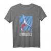 I Flip For Gymnastics - Turnerin Turnen Akrobatik Sport T-Shirt für Damen, ideal zum Training & Wettkampf