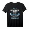 Rentner 2021 Legende verlässt das Gelände T-Shirt – Humorvolles Geschenk für Rentnerinnen und Rentner zum Ruhestand