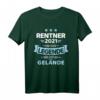 Rentner 2021 Legende verlässt das Gelände T-Shirt – Humorvolles Geschenk für Rentnerinnen und Rentner zum Ruhestand