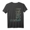 Limited Edition 61. Geburtstag T-Shirt - August 1963 Mann & Frau Geschenkidee für 61 Jahre alt werdende im August