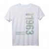Limited Edition 61. Geburtstag T-Shirt - August 1963 Mann & Frau Geschenkidee für 61 Jahre alt werdende im August