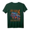 Kinder 4 Jahre Junge Geburtstag T-Shirt mit Monster Truck und Spruch 'Ich bin 4' – Perfektes Geschenk zum 4. Geburtstag