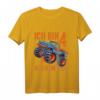 Kinder 4 Jahre Junge Geburtstag T-Shirt mit Monster Truck und Spruch 'Ich bin 4' – Perfektes Geschenk zum 4. Geburtstag