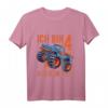 Kinder 4 Jahre Junge Geburtstag T-Shirt mit Monster Truck und Spruch 'Ich bin 4' – Perfektes Geschenk zum 4. Geburtstag