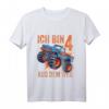 Kinder 4 Jahre Junge Geburtstag T-Shirt mit Monster Truck und Spruch 'Ich bin 4' – Perfektes Geschenk zum 4. Geburtstag