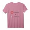 Mute the world & turn on the music T-Shirt – Lustiges Sommer- und Urlaubsshirt für Frauen, Herren & Jugendliche als Geschenk