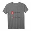 Mute the world & turn on the music T-Shirt – Lustiges Sommer- und Urlaubsshirt für Frauen, Herren & Jugendliche als Geschenk
