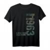 Limitierte Edition T-Shirt für Oktober 1963 Geborene – Perfektes Geschenk zum 61. Geburtstag für Männer und Frauen