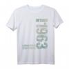 Limitierte Edition T-Shirt für Oktober 1963 Geborene – Perfektes Geschenk zum 61. Geburtstag für Männer und Frauen