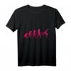 Frauen Turnerin Geschenk Sport Evolution Turnen T-Shirt – Perfektes Weihnachts- und Geburtstagsgeschenk für Turnerinnen und Gymnastikliebhaberinnen