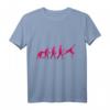 Frauen Turnerin Geschenk Sport Evolution Turnen T-Shirt – Perfektes Weihnachts- und Geburtstagsgeschenk für Turnerinnen und Gymnastikliebhaberinnen