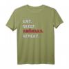 Eat Sleep Rhönrad Repeat T-Shirt – Lustiges Sport-Shirt für Turner und Turnerin, Perfektes Geschenk für Rhönradfans