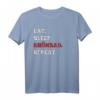 Eat Sleep Rhönrad Repeat T-Shirt – Lustiges Sport-Shirt für Turner und Turnerin, Perfektes Geschenk für Rhönradfans