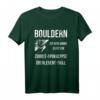 Bouldern T-Shirt Zombie Apokalypse Überlebens-Skill – Lustiges Boulder Geschenk für Damen und Herren, perfekt zum Geburtstag oder als Kletter-Humor-Design